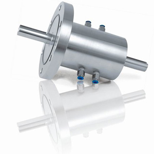 Flange Water Cooling Ferrofluid Feedthrough